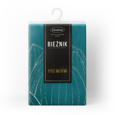 OBRUS BLINK 12 35 X 220 CM CIEMNOTURKUSOWY EUROFIRANY OBRUS BLINK 12 35 X 220 CM CIEMNOTURKUSOWY EUROFIRANY