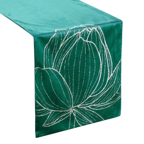 OBRUS BLINK 12 35 X 220 CM CIEMNOZIELONY EUROFIRANY OBRUS BLINK 12 35 X 220 CM CIEMNOZIELONY EUROFIRANY