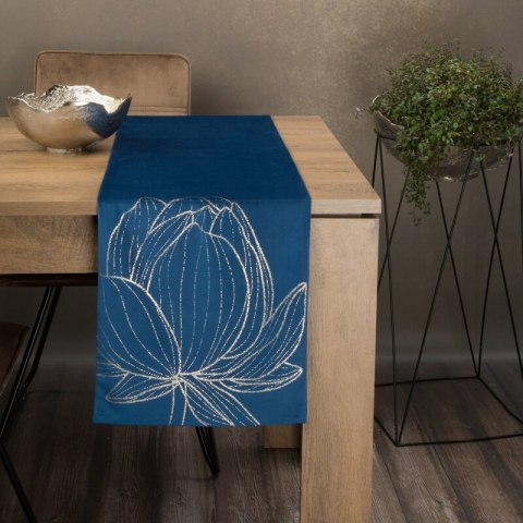 OBRUS BLINK 12 35 X 220 CM GRANATOWY EUROFIRANY OBRUS BLINK 12 35 X 220 CM GRANATOWY EUROFIRANY
