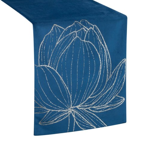 OBRUS BLINK 12 35 X 220 CM GRANATOWY EUROFIRANY OBRUS BLINK 12 35 X 220 CM GRANATOWY EUROFIRANY