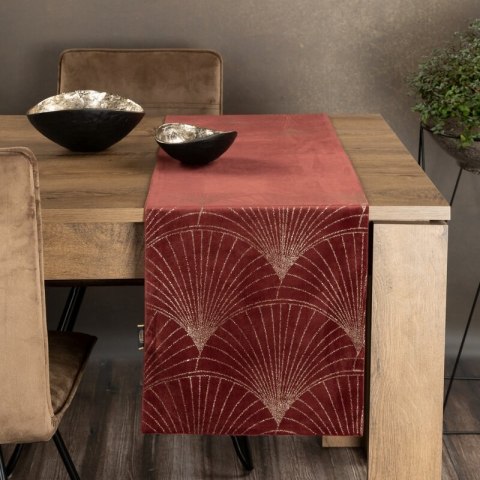 OBRUS BLINK 14 35 X 140 CM CEGLASTY EUROFIRANY OBRUS BLINK 14 35 X 140 CM CEGLASTY EUROFIRANY