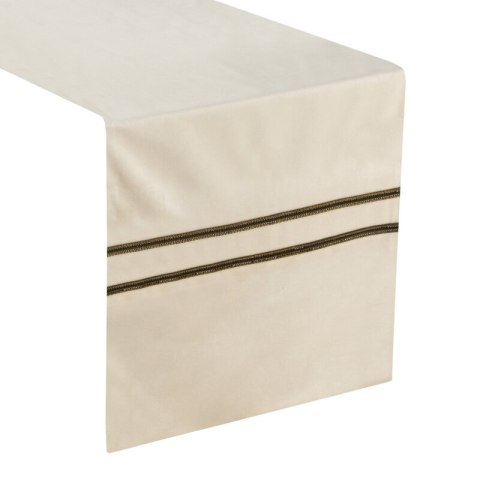 OBRUS GLEN 4 35 X 220 CM KREMOWY EUROFIRANY OBRUS GLEN 4 35 X 220 CM KREMOWY EUROFIRANY