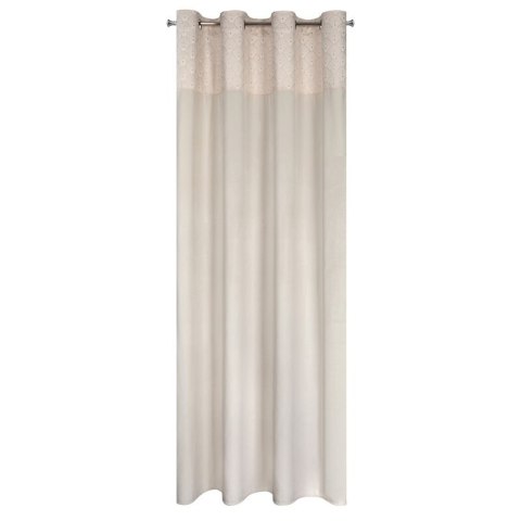 ZASŁONA GOTOWA D91 AGNES 140 X 250 CM KREMOWY EUROFIRANY ZASŁONA GOTOWA D91 AGNES 140 X 250 CM KREMOWY EUROFIRANY