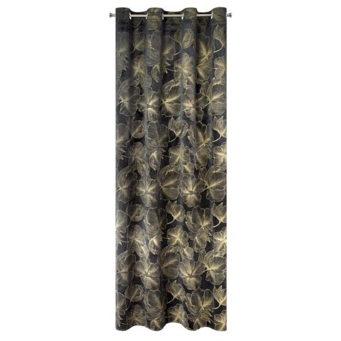 ZASŁONA GOTOWA STELLA 140 X 250 CM CZARNY EUROFIRANY ZASŁONA GOTOWA STELLA 140 X 250 CM CZARNY EUROFIRANY