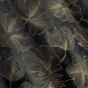 ZASŁONA GOTOWA STELLA 140 X 250 CM CZARNY EUROFIRANY