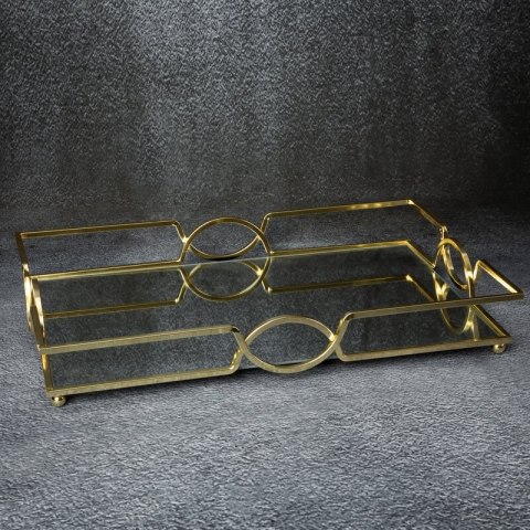 CERAMIKA 30 X 45 X 7 CM ZŁOTY EUROFIRANY CERAMIKA 30 X 45 X 7 CM ZŁOTY EUROFIRANY