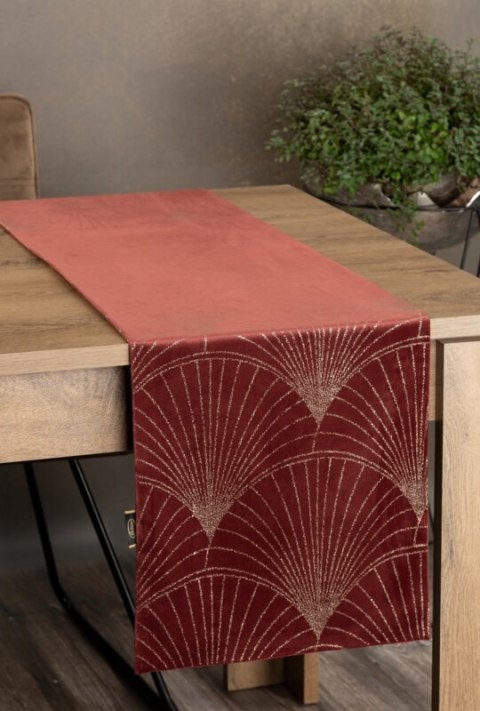 OBRUS BLINK 14 35 X 220 CM CEGLASTY EUROFIRANY OBRUS BLINK 14 35 X 220 CM CEGLASTY EUROFIRANY