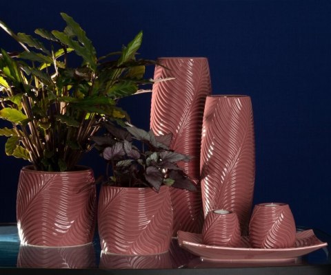 PATERA DEKORACYJNA SENA 45 X 25 X 8 CM RÓŻOWY EUROFIRANY PATERA DEKORACYJNA SENA 45 X 25 X 8 CM RÓŻOWY EUROFIRANY
