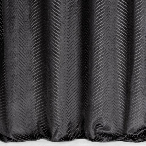 ZASŁONA GOTOWA LUSSI 140 X 250 CM CZARNY EUROFIRANY ZASŁONA GOTOWA LUSSI 140 X 250 CM CZARNY EUROFIRANY
