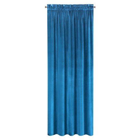 ZASŁONA GOTOWA SAMANTA NA TAŚMIE 140 X 270 CM GRANATOWY EUROFIRANY ZASŁONA GOTOWA SAMANTA NA TAŚMIE 140 X 270 CM GRANATOWY EUROFIRANY
