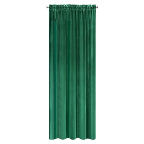 ZASŁONA GOTOWA SAMANTA NA TAŚMIE 140 X 270 CM ZIELONY EUROFIRANY ZASŁONA GOTOWA SAMANTA NA TAŚMIE 140 X 270 CM ZIELONY EUROFIRANY