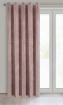 ZASŁONA GOTOWA VILLA 140 X 250 CM PUDROWY RÓŻ EUROFIRANY