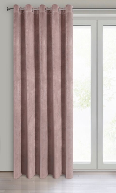 ZASŁONA GOTOWA VILLA 140 X 250 CM PUDROWY RÓŻ EUROFIRANY ZASŁONA GOTOWA VILLA 140 X 250 CM PUDROWY RÓŻ EUROFIRANY