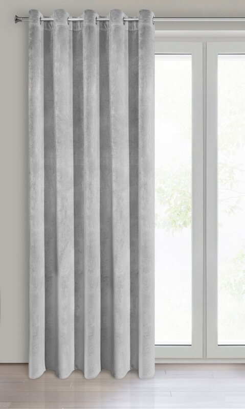 ZASŁONA GOTOWA VILLA 140 X 250 CM STALOWY EUROFIRANY ZASŁONA GOTOWA VILLA 140 X 250 CM STALOWY EUROFIRANY