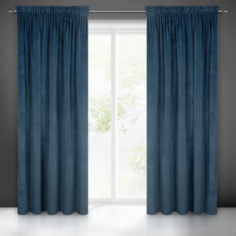 ZASŁONA GOTOWA VILLA NA TAŚMIE 140 X 270 CM GRANATOWY EUROFIRANY ZASŁONA GOTOWA VILLA NA TAŚMIE 140 X 270 CM GRANATOWY EUROFIRANY