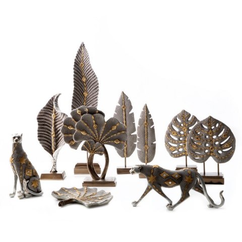 FIGURKA DEKORACYJNA KALI 19 X 7 X 27 CM SREBRNY EUROFIRANY FIGURKA DEKORACYJNA KALI 19 X 7 X 27 CM SREBRNY EUROFIRANY