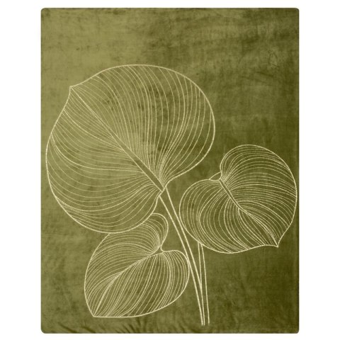 KOC BLANCA 3 150 X 200 CM OLIWKOWY EUROFIRANY KOC BLANCA 3 150 X 200 CM OLIWKOWY EUROFIRANY