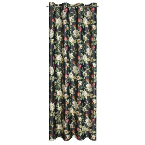ZASŁONA GOTOWA ALEA 140 X 250 CM CZARNY EUROFIRANY ZASŁONA GOTOWA ALEA 140 X 250 CM CZARNY EUROFIRANY