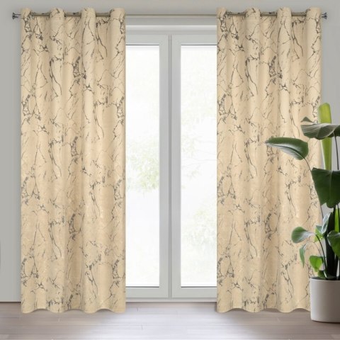 ZASŁONA GOTOWA WERA 140 X 250 CM KREMOWY EUROFIRANY ZASŁONA GOTOWA WERA 140 X 250 CM KREMOWY EUROFIRANY