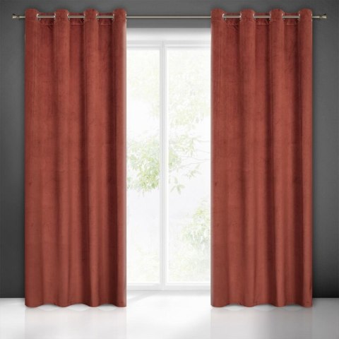 ZASŁONA GOTOWA LILI 140 X 250 CM CEGLASTY EUROFIRANY ZASŁONA GOTOWA LILI 140 X 250 CM CEGLASTY EUROFIRANY