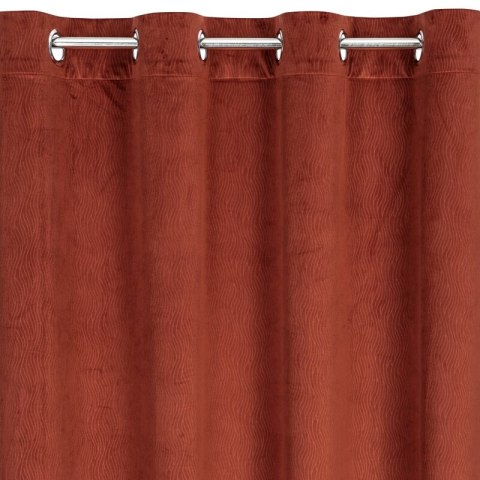 ZASŁONA GOTOWA LILI 140 X 250 CM CEGLASTY EUROFIRANY ZASŁONA GOTOWA LILI 140 X 250 CM CEGLASTY EUROFIRANY