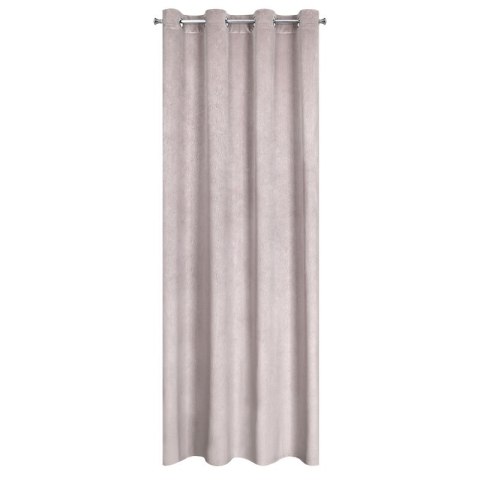 ZASŁONA GOTOWA LILI 140 X 250 CM PUDROWY RÓŻ EUROFIRANY ZASŁONA GOTOWA LILI 140 X 250 CM PUDROWY RÓŻ EUROFIRANY