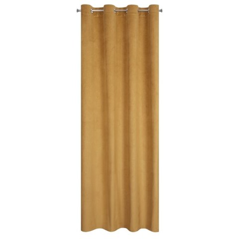 ZASŁONA GOTOWA LILI 140 X 250 CM ŻÓŁTY EUROFIRANY ZASŁONA GOTOWA LILI 140 X 250 CM ŻÓŁTY EUROFIRANY