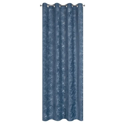 ZASŁONA GOTOWA LIVIA 140 X 250 CM CIEMNONIEBIESKI EUROFIRANY ZASŁONA GOTOWA LIVIA 140 X 250 CM CIEMNONIEBIESKI EUROFIRANY