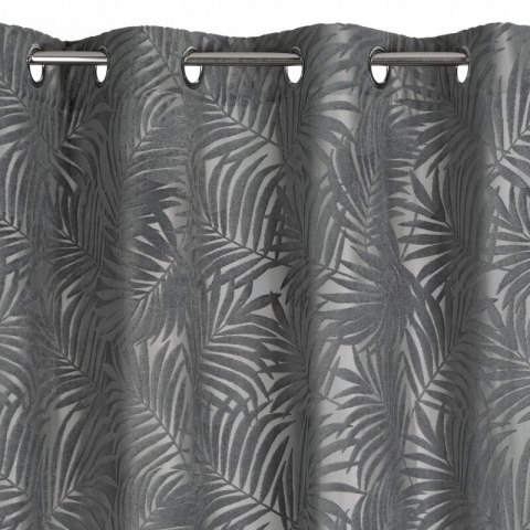 ZASŁONA GOTOWA LIVIA 140 X 250 CM STALOWY EUROFIRANY ZASŁONA GOTOWA LIVIA 140 X 250 CM STALOWY EUROFIRANY