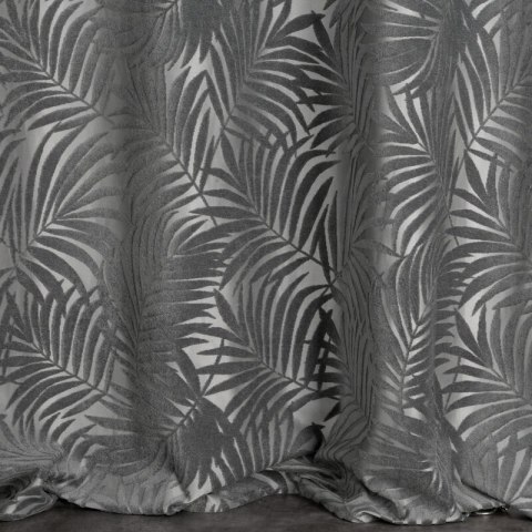ZASŁONA GOTOWA LIVIA 140 X 250 CM STALOWY EUROFIRANY ZASŁONA GOTOWA LIVIA 140 X 250 CM STALOWY EUROFIRANY