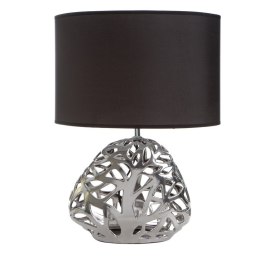 LAMPA DEKORACYJNA DAKOTA (3) O 37 X 52 CM SREBRNY EUROFIRANY