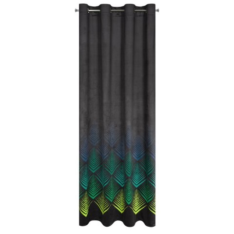 ZASŁONA GOTOWA ANGELINA 140 X 250 CM CZARNY EUROFIRANY ZASŁONA GOTOWA ANGELINA 140 X 250 CM CZARNY EUROFIRANY
