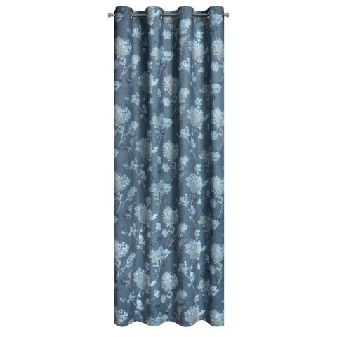 ZASŁONA GOTOWA D91 ANDY 140 X 250 CM CIEMNONIEBIESKI EUROFIRANY ZASŁONA GOTOWA D91 ANDY 140 X 250 CM CIEMNONIEBIESKI EUROFIRANY
