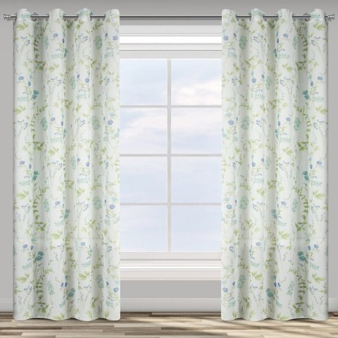 ZASŁONA GOTOWA D91 MIA 140 X 250 CM BIAŁY EUROFIRANY ZASŁONA GOTOWA D91 MIA 140 X 250 CM BIAŁY EUROFIRANY