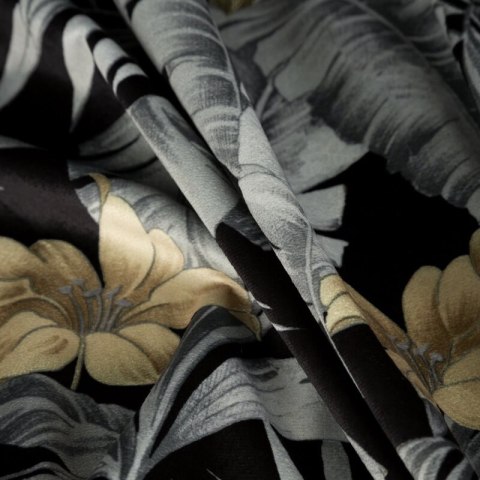ZASŁONA GOTOWA LOREN 140 X 250 CM CZARNY EUROFIRANY ZASŁONA GOTOWA LOREN 140 X 250 CM CZARNY EUROFIRANY