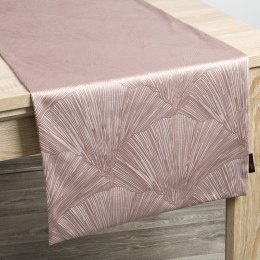 OBRUS GOJA 40 X 140 CM PUDROWY RÓŻ EUROFIRANY