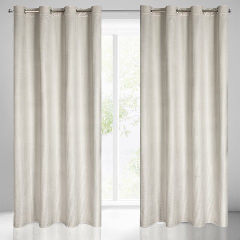 ZASŁONA GOTOWA DARCY 140 X 250 CM KREMOWY EUROFIRANY ZASŁONA GOTOWA DARCY 140 X 250 CM KREMOWY EUROFIRANY