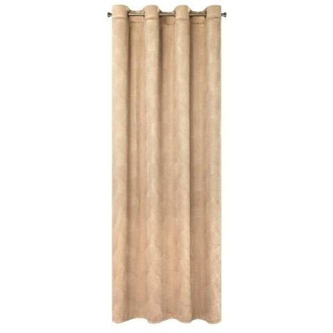 ZASŁONA GOTOWA GOJA 140 X 250 CM BEŻOWY EUROFIRANY ZASŁONA GOTOWA GOJA 140 X 250 CM BEŻOWY EUROFIRANY