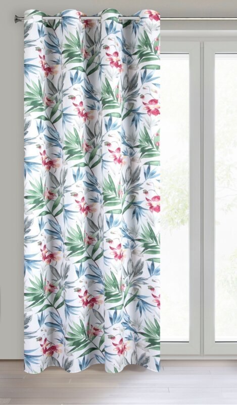 ZASŁONA GOTOWA JANETE 140 X 250 CM BIAŁY EUROFIRANY ZASŁONA GOTOWA JANETE 140 X 250 CM BIAŁY EUROFIRANY