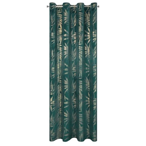 ZASŁONA GOTOWA ELENA 140 X 250 CM TURKUSOWY EUROFIRANY ZASŁONA GOTOWA ELENA 140 X 250 CM TURKUSOWY EUROFIRANY