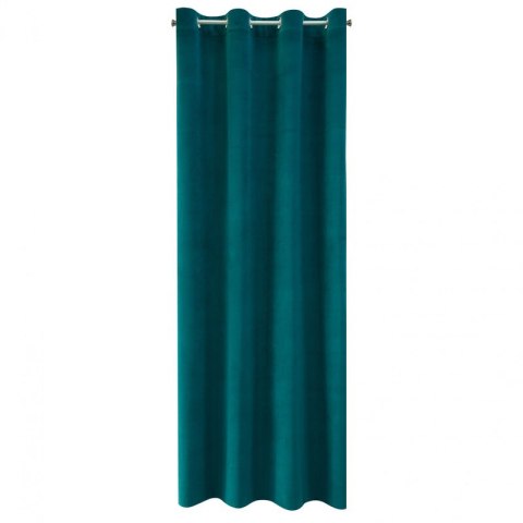 ZASŁONA GOTOWA MILO 140 X 250 CM CIEMNOTURKUSOWY EUROFIRANY ZASŁONA GOTOWA MILO 140 X 250 CM CIEMNOTURKUSOWY EUROFIRANY