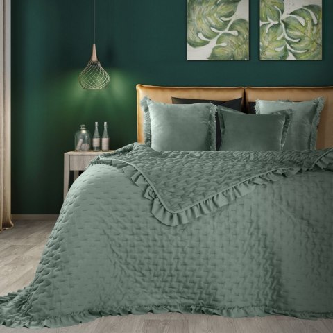 NARZUTA LIBI 170 X 210 CM CIEMNOMIĘTOWY EUROFIRANY NARZUTA LIBI 170 X 210 CM CIEMNOMIĘTOWY EUROFIRANY
