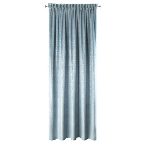 ZASŁONA GOTOWA D91 CYPR NA TAŚMIE 140 X 270 CM NIEBIESKI EUROFIRANY ZASŁONA GOTOWA D91 CYPR NA TAŚMIE 140 X 270 CM NIEBIESKI EUROFIRANY