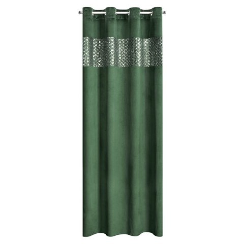 ZASŁONA GOTOWA MARGOT 140 X 250 CM CIEMNOZIELONY EUROFIRANY ZASŁONA GOTOWA MARGOT 140 X 250 CM CIEMNOZIELONY EUROFIRANY