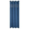 ZASŁONA GOTOWA MARGOT 140 X 250 CM GRANATOWY EUROFIRANY