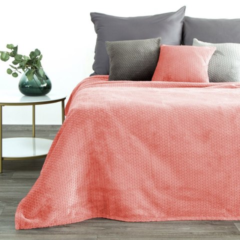 KOC ZOE 150 X 200 CM KORALOWY EUROFIRANY KOC ZOE 150 X 200 CM KORALOWY EUROFIRANY