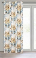 ZASŁONA GOTOWA VERONA 140 X 250 CM BIAŁY EUROFIRANY