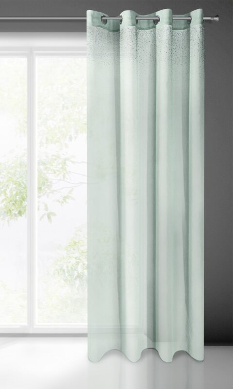 FIRANA GOTOWA MADLEN 140 X 250 CM MIĘTOWY EUROFIRANY FIRANA GOTOWA MADLEN 140 X 250 CM MIĘTOWY EUROFIRANY
