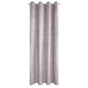 ZASŁONA GOTOWA D91 ELLEN 140 X 250 CM PUDROWY RÓŻ EUROFIRANY