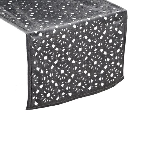 OBRUS PILAR 33 X 180 CM STALOWY EUROFIRANY OBRUS PILAR 33 X 180 CM STALOWY EUROFIRANY